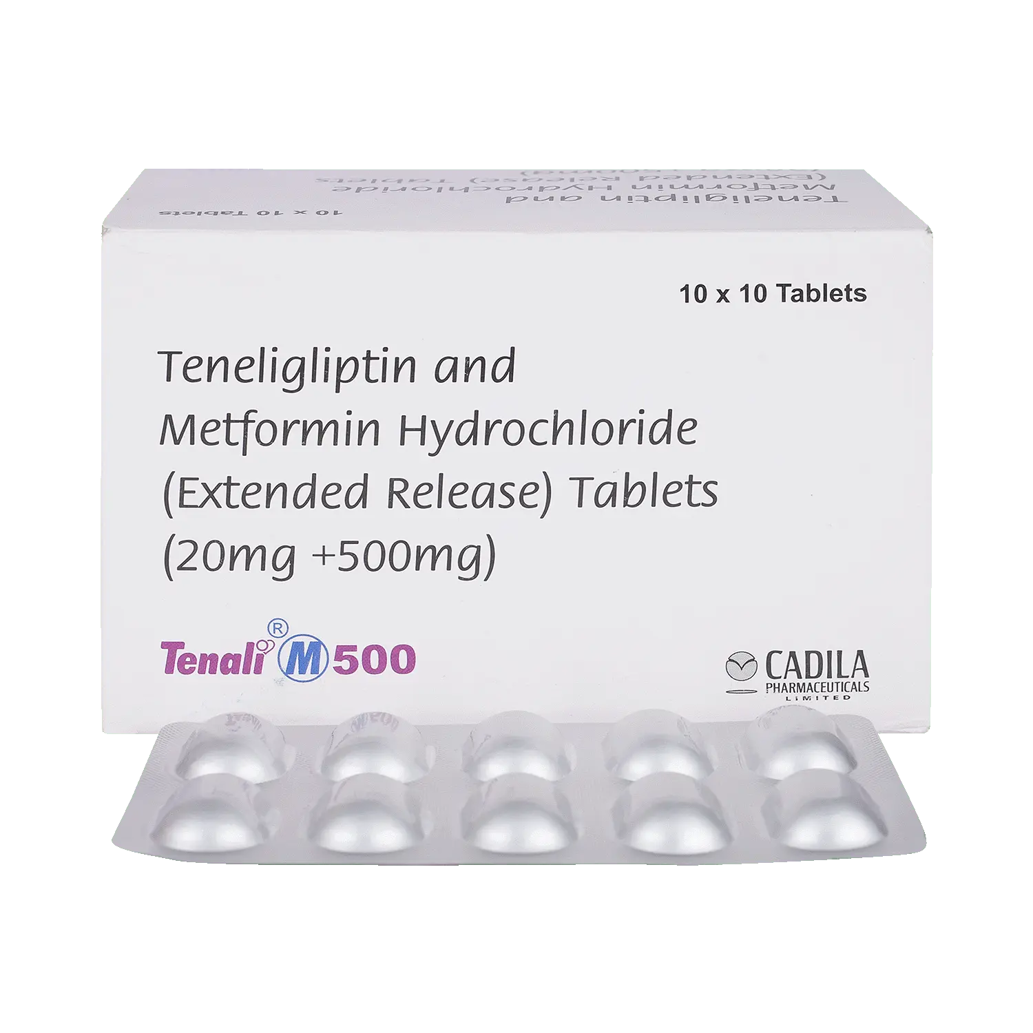 Tenali M 20/500mg Tablet 10s