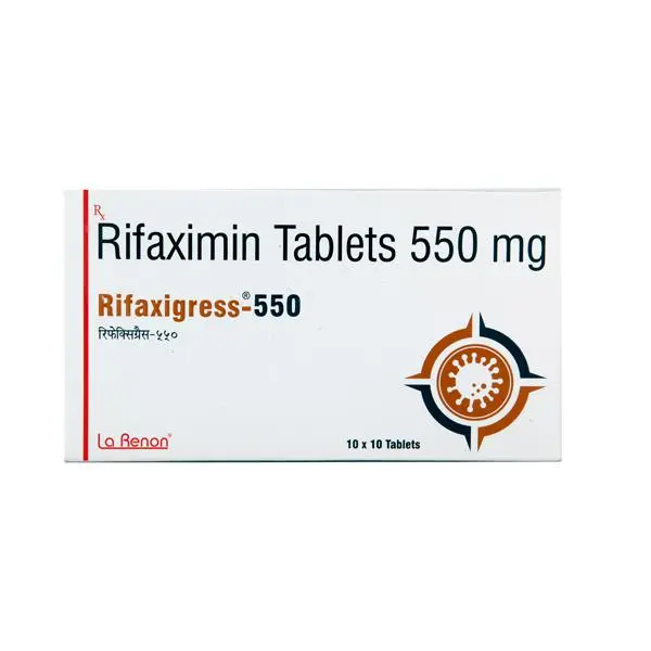 Rifaxigress 550mg Tablet 10s