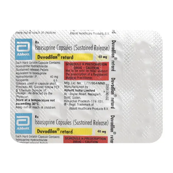 Duvadilan Retard Tablet 10s