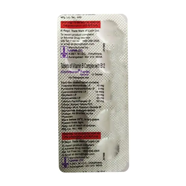 Optineuron Forte Tablet 10s