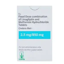 Ondero Met 2.5/850mg Tablet 10s