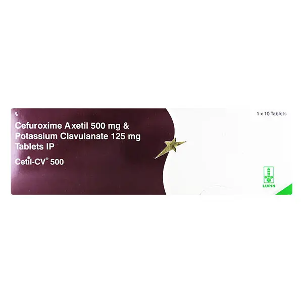Cetil CV 500mg Tablet 10s