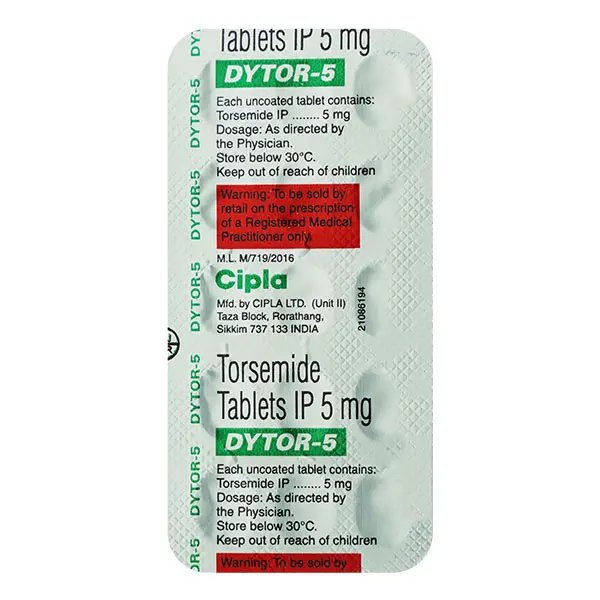 Dytor 5mg Tablet