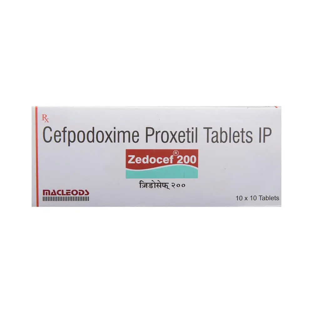 Zedocef 200mg Tablet 10s