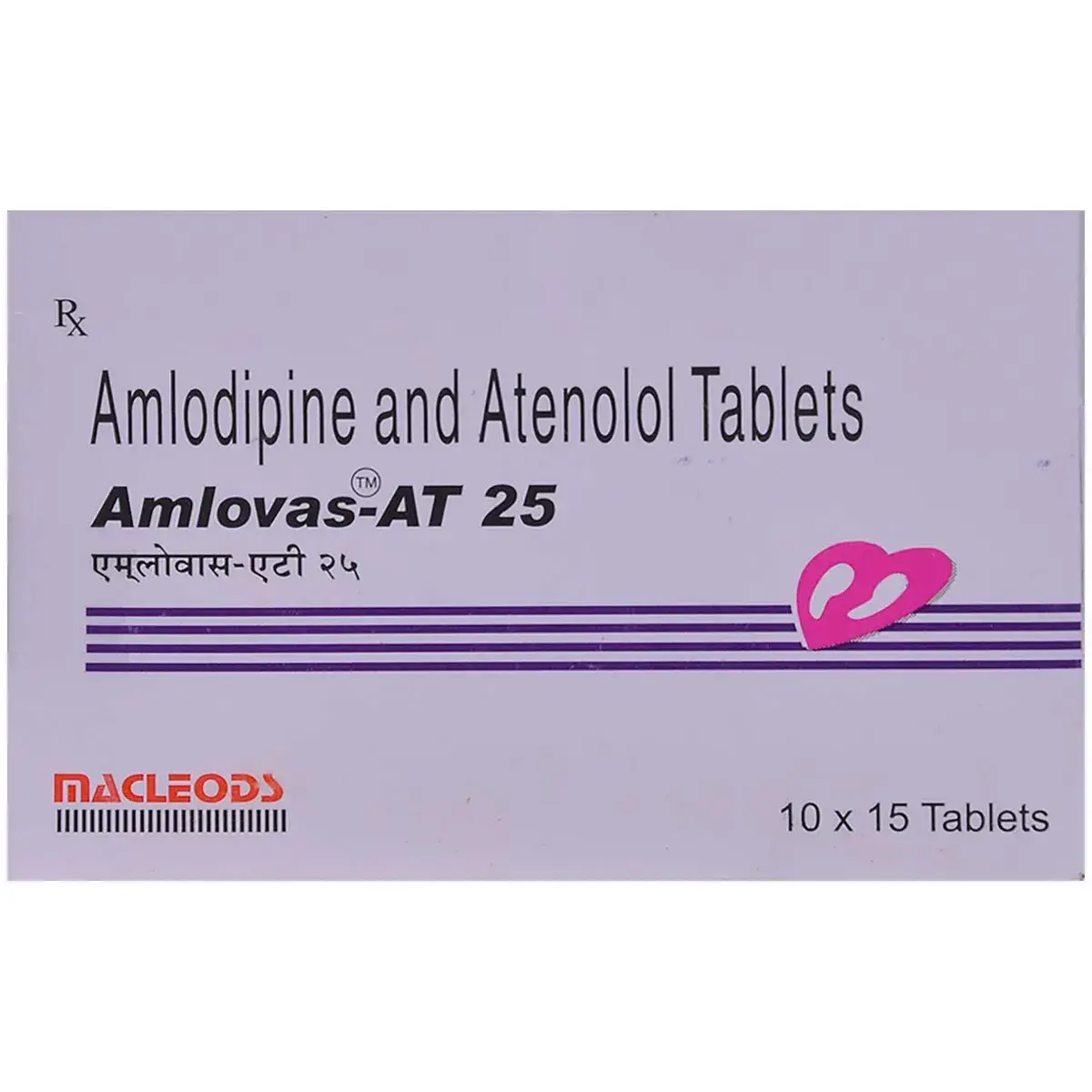 Amlovas AT 25mg Tablet 15s