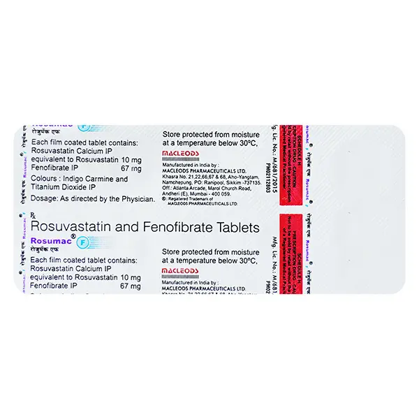 Rosumac F 10mg Tablet 10s