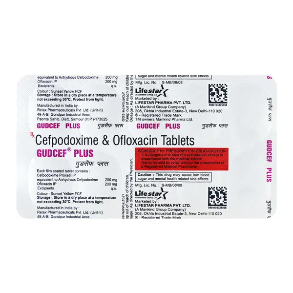Gudcef Plus Tablet 10s