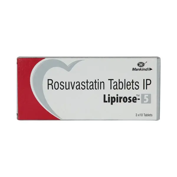 Lipirose 5mg Tablet 10s