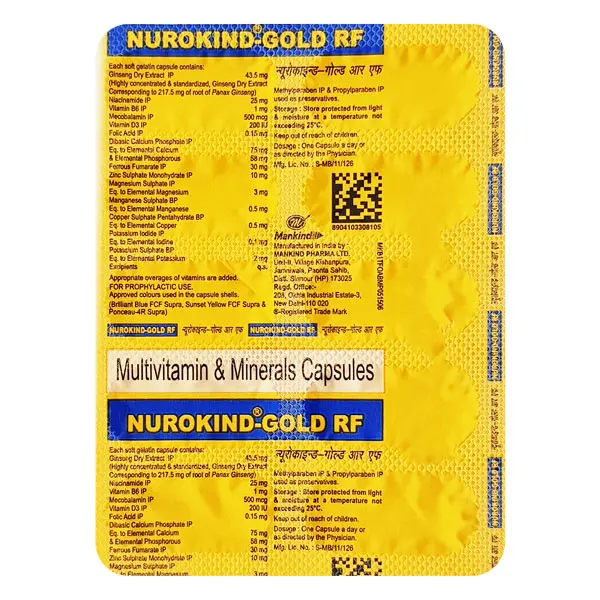 Nurokind Gold RF Capsule