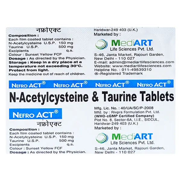 Nefro Act Tablet 10s