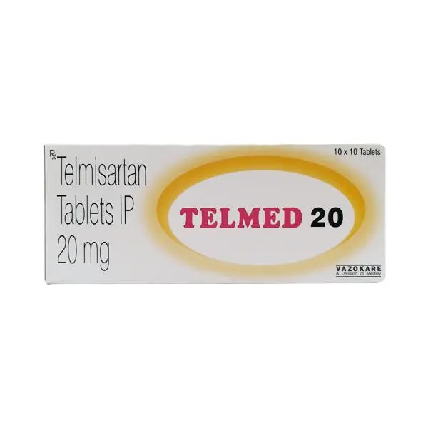 Telmed 20mg Tablet 10s