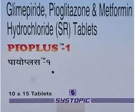 Pioplus 1mg Tablet 15s