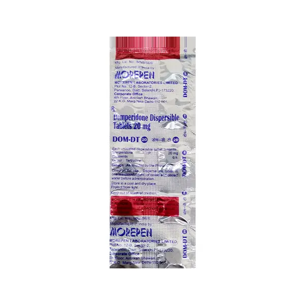 Dom DT 20mg Tablet