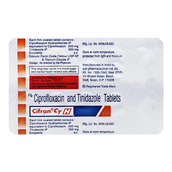 Cifran CT H Tablet 10s