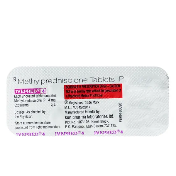 Ivepred 4mg Tablet 10s