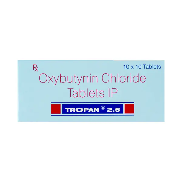 Tropan 2.5mg Tablet 10s