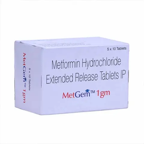 Metgem 1000mg Tablet 10s