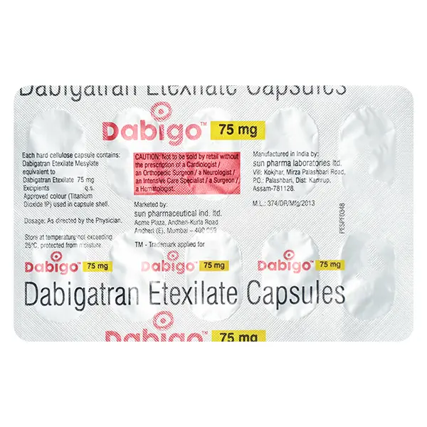 Dabigo 75mg Tablet