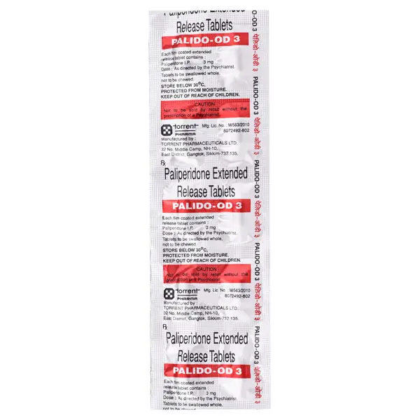 Palido OD 3mg Tablet 10s