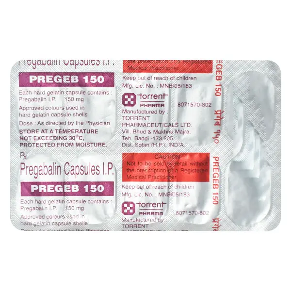 Pregeb 150mg Capsule