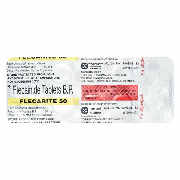 Flecarite 50mg Tablet 10s
