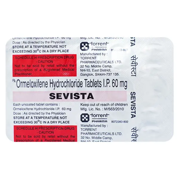 Sevista 60mg Tablet 15s