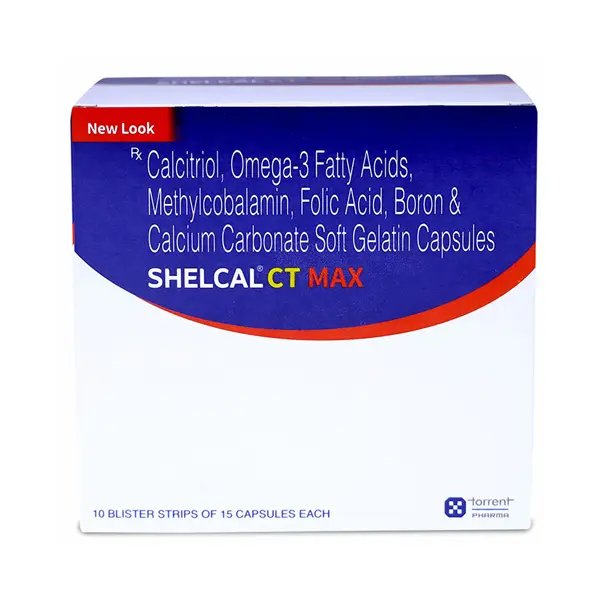 Shelcal CT Max 500mg Tablet 15s