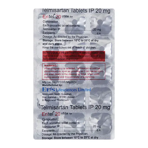 Eritel 20mg Tablet