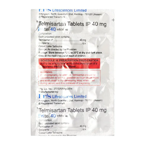 Eritel 40mg Tablet