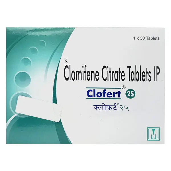 Clofert 25mg Tablet 30s
