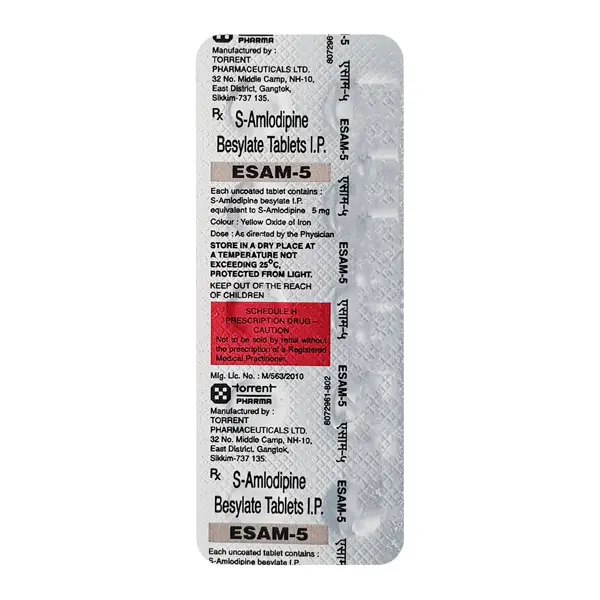 Esam 5mg Tablet 10s