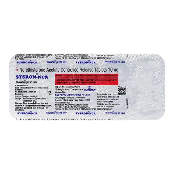 Sysron Ncr Tablet 10s