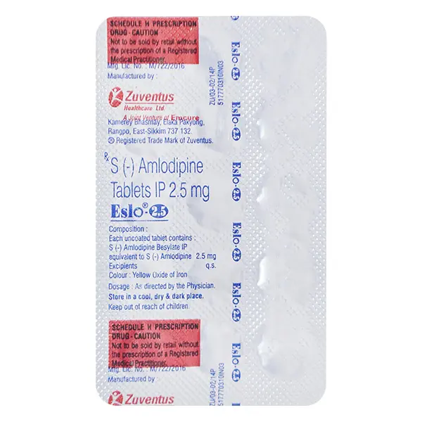 Eslo 2.5mg Tablet