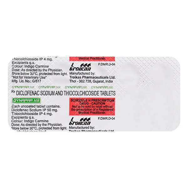 Dynapar MR 4mg Tablet 10s