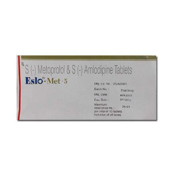 Eslo Met 5mg Tablet 10s