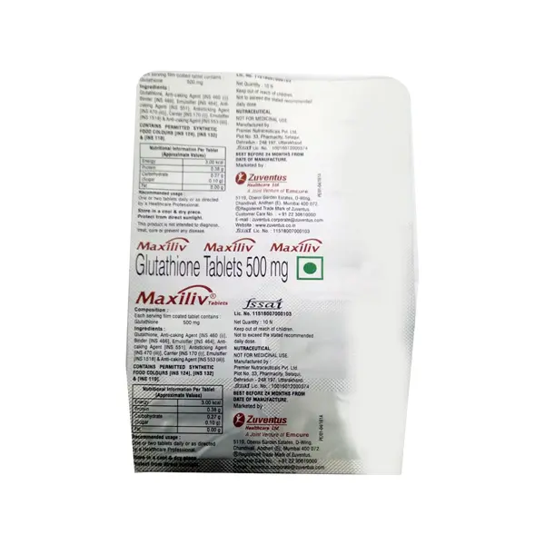 Maxiliv 500mg Tablet 10s