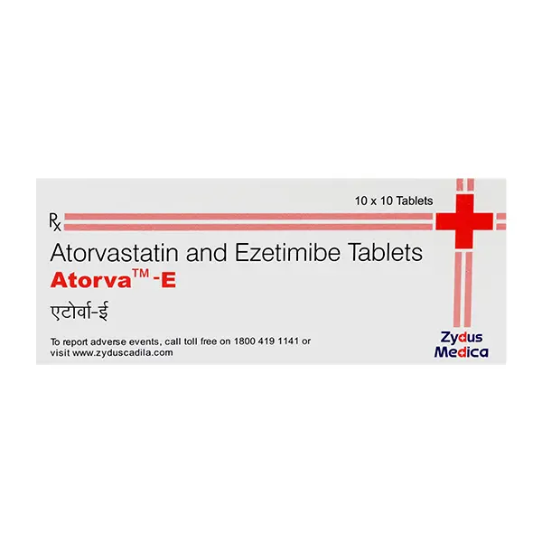 Atorva E 10mg Tablet 10s