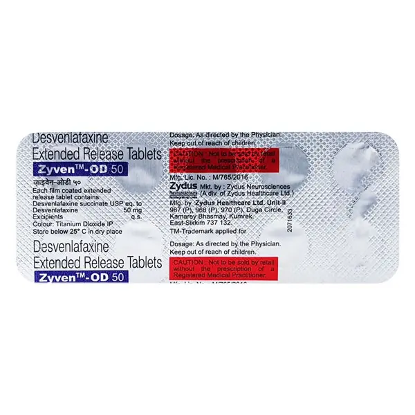 Zyven OD 50mg Tablet