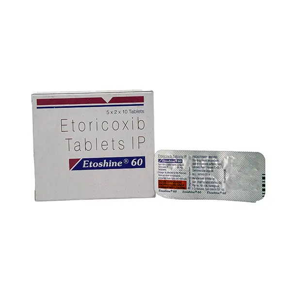 Etoshine 60mg Tablet 10s