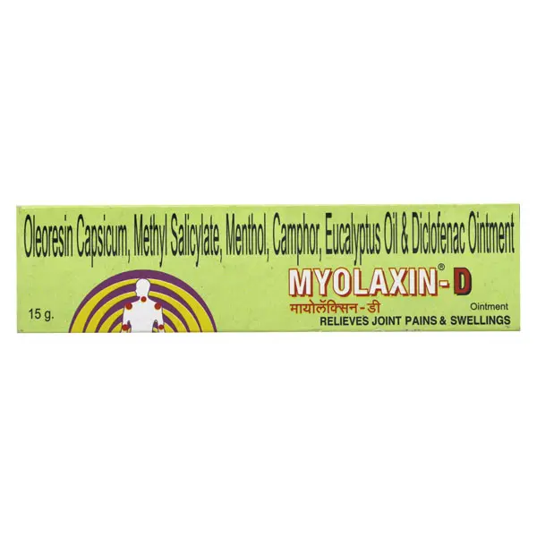 Myolaxin D Ointment 15g
