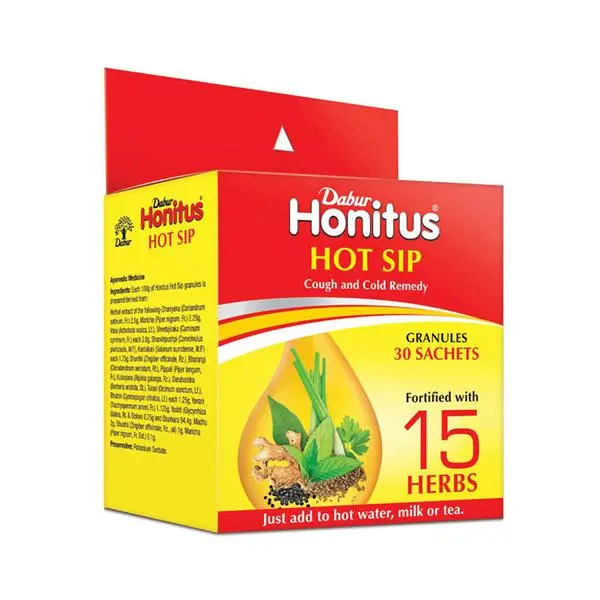 Dabur Honitus Hot Sip Sachet 30s