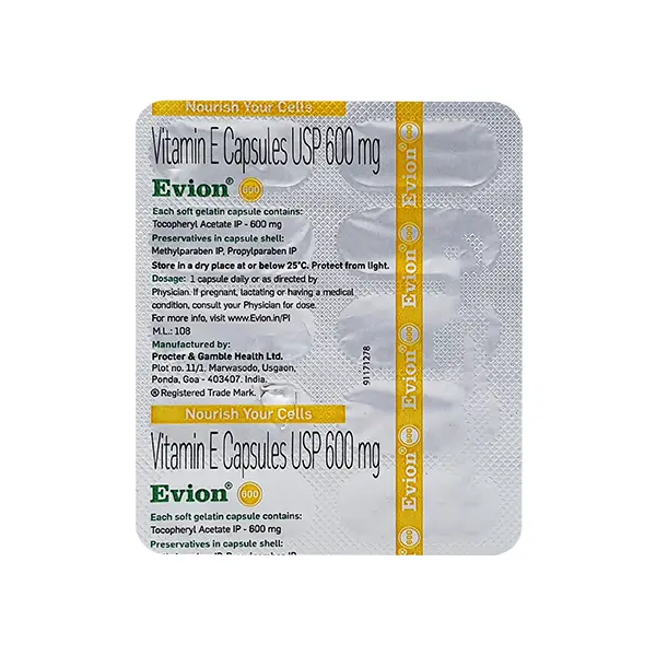 Evion 600mg Capsule