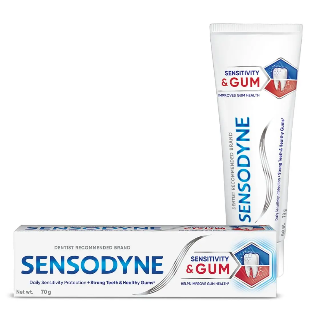 Sensodyne Sensitivity & Gum Toothpaste with Potassium Nitrate and Sodium Fluoride