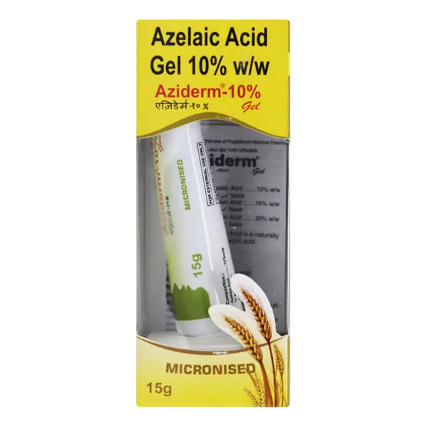 Aziderm 10% Gel 15g