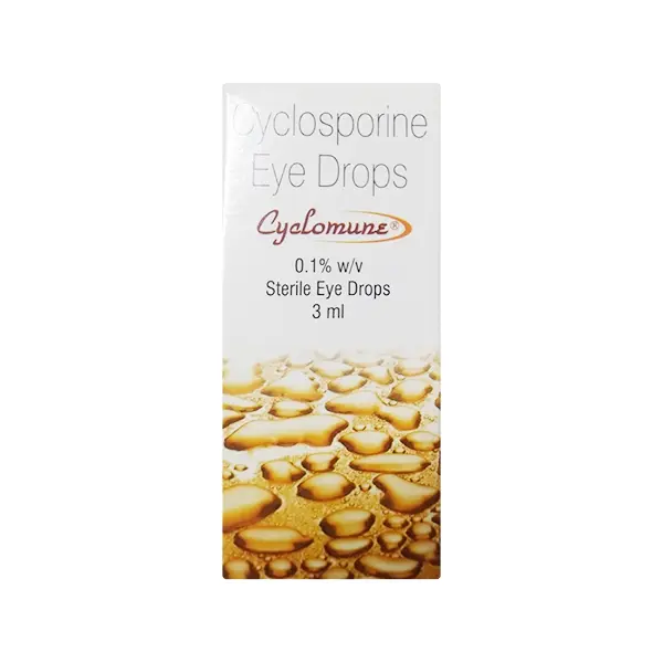 Cyclomune 0.1% Eye Drops 3ml