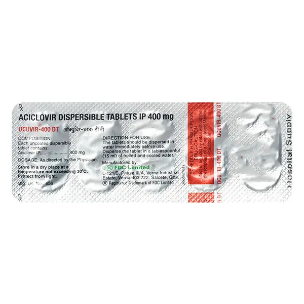 Ocuvir DT Tablet 400mg 5s