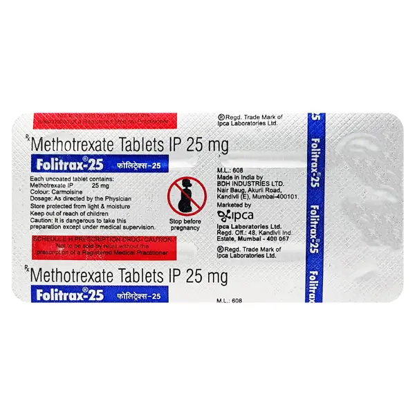 Folitrax 25mg Tablet 4s