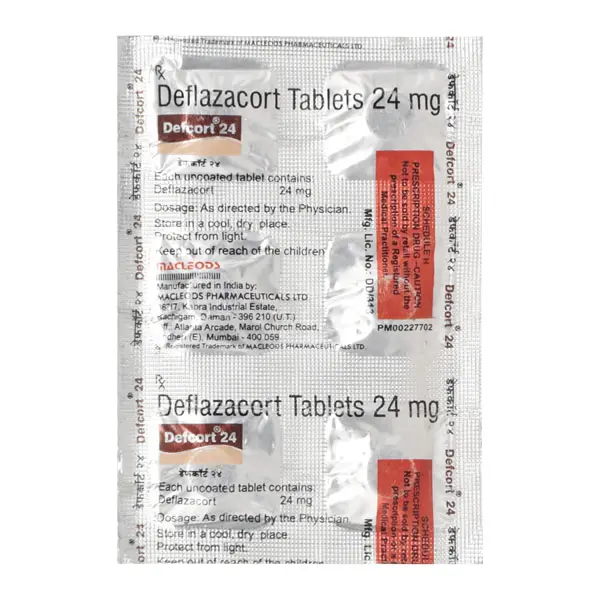 Defcort 24mg Tablet 6s