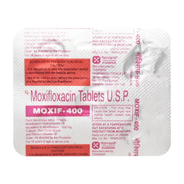 Moxif Tablet 400mg 5s