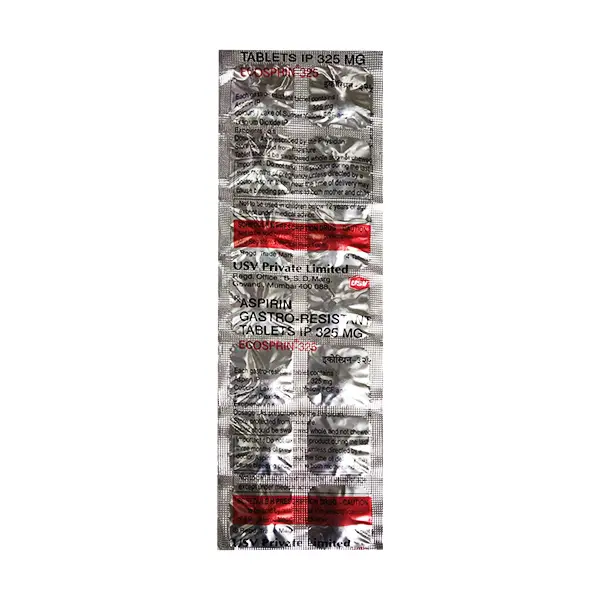 Ecosprin 325mg Tablet 14s